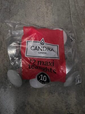Candra Theelichten 12st Maxi
