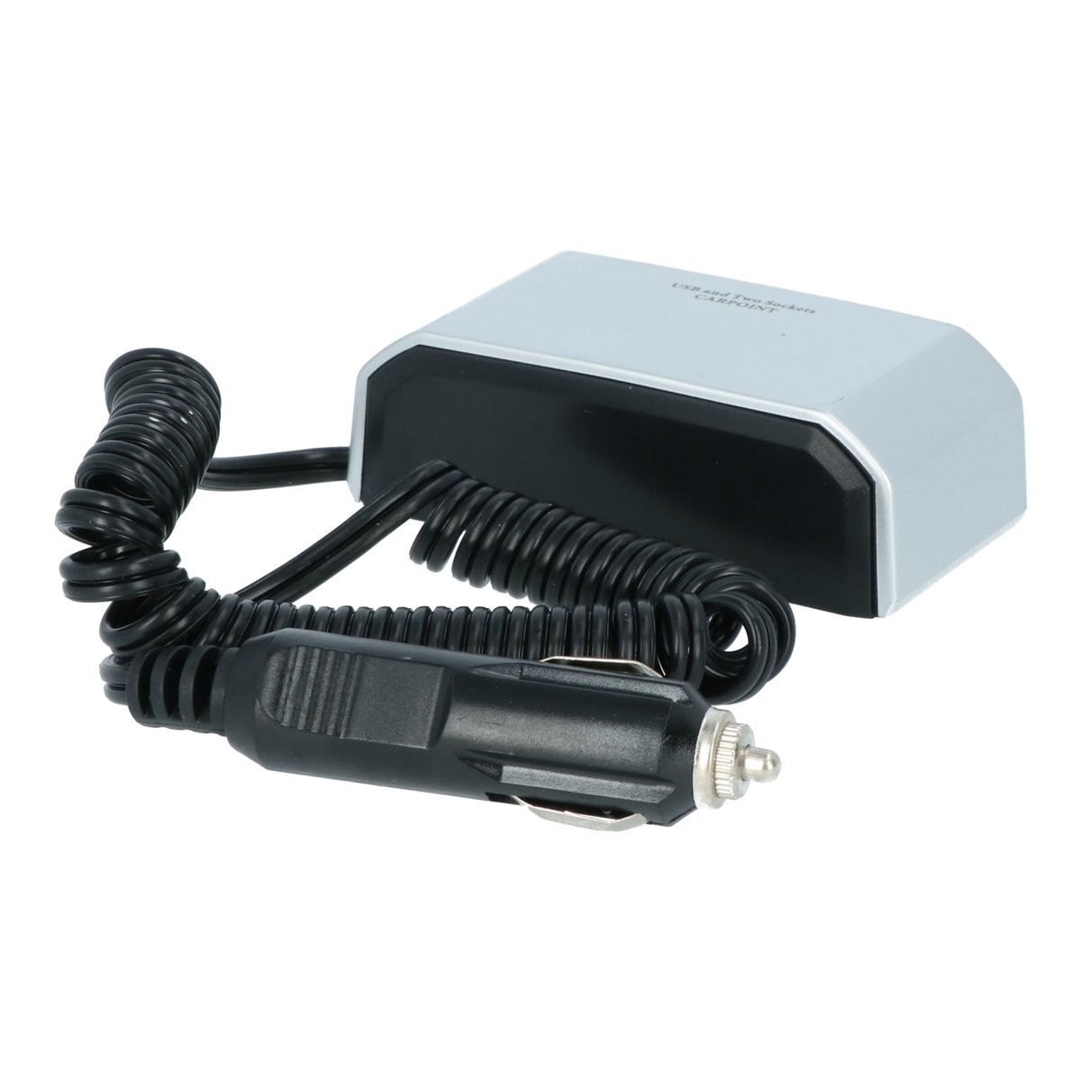 Carpoint 2-Weg Stekkerdoos 2x12v 1xusb 7