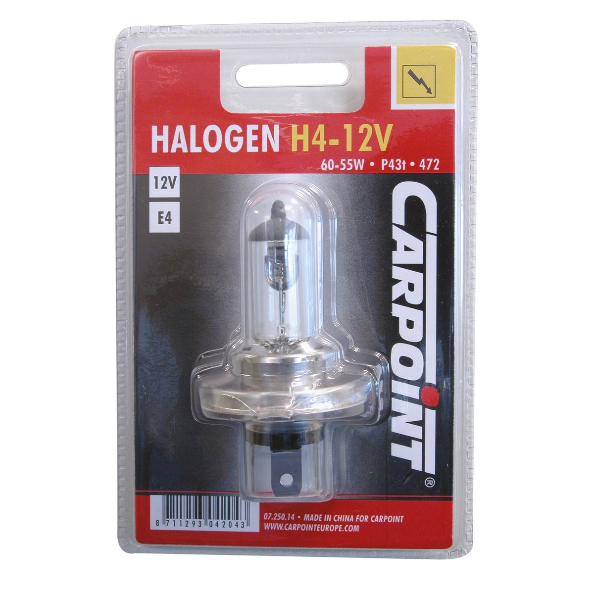 Carpoint Autolamp H4 60/55w P43t/472 2