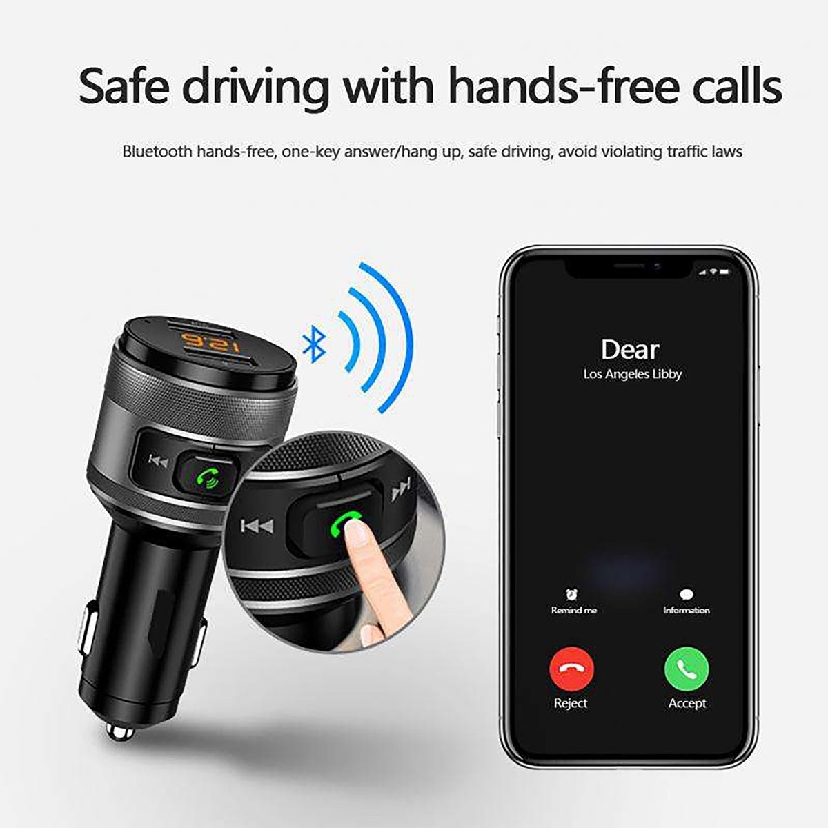 Carpoint Bluetooth Fm Transmitter Auto 5
