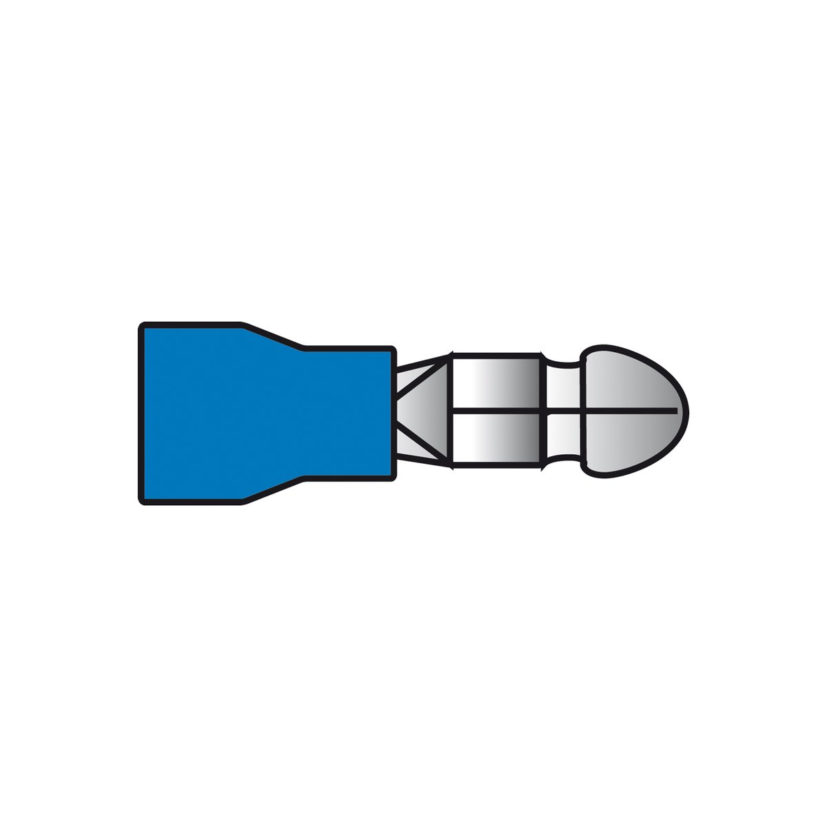 Carpoint Kabelschoen Pen 621 Blauw 1.9 mm 9