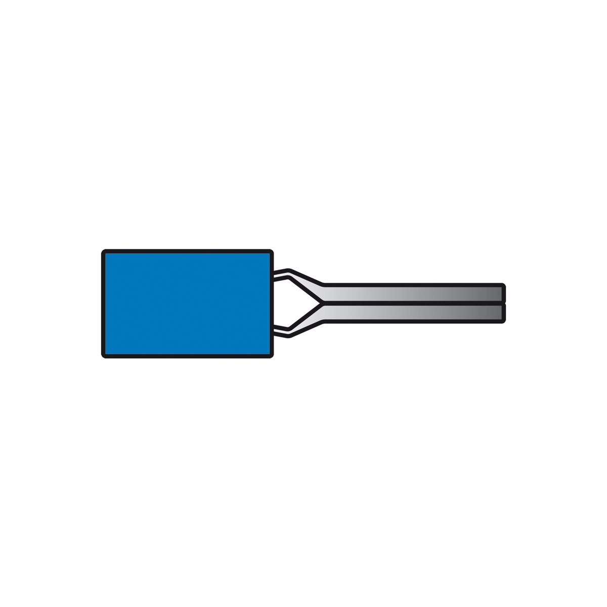 Carpoint Kabelschoen Pen 621 Blauw 1.9 mm