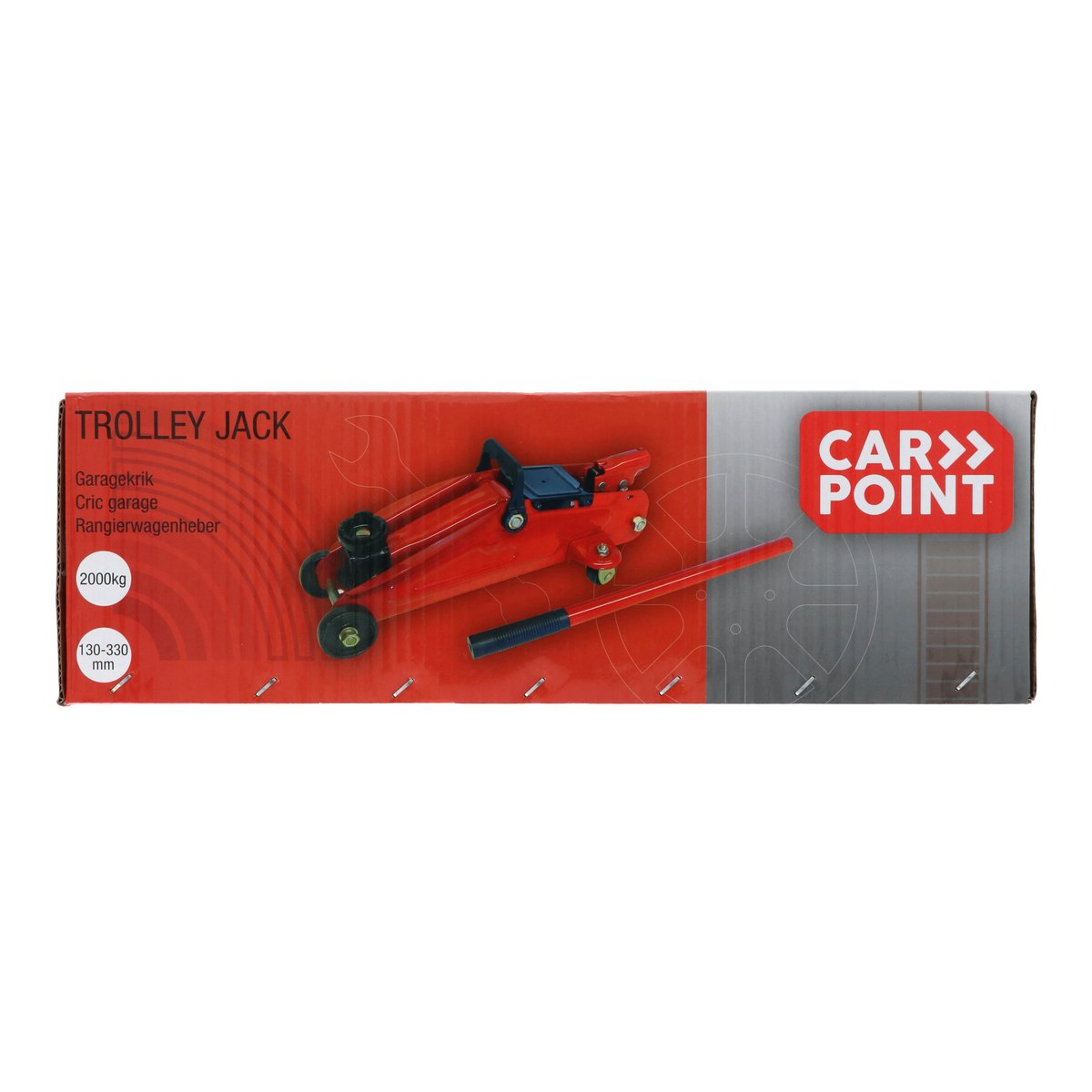 Carpoint Krik Verrijdbaar Hydraulisch Metaal 2.000 kg 3