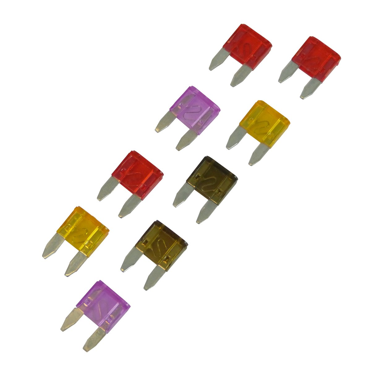Carpoint Low Profile Mini Steekzekeringen Assortiment15-30a 6