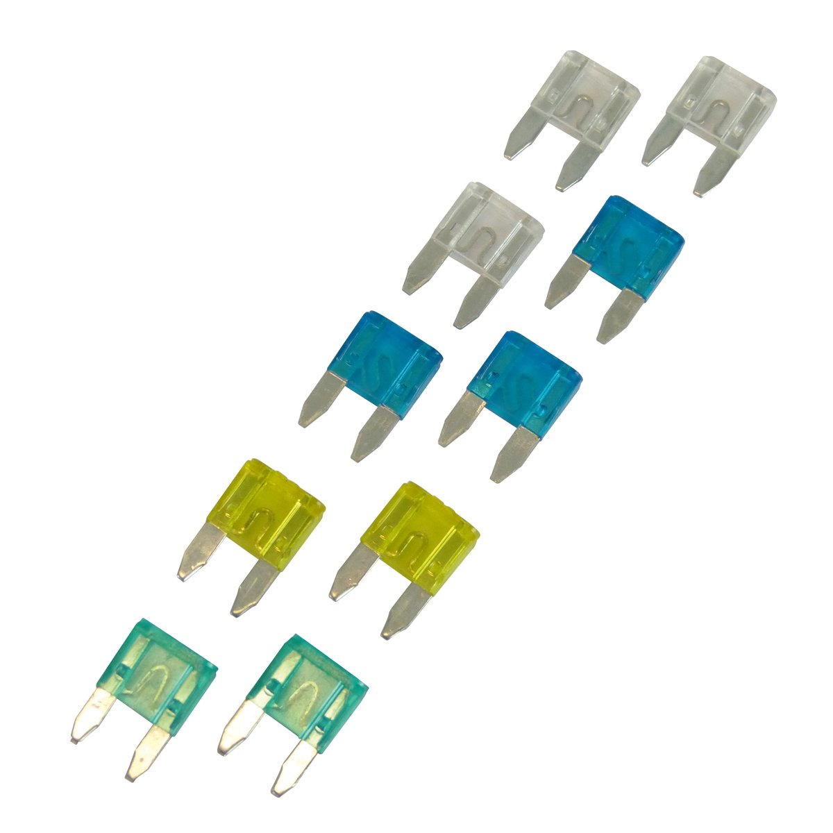 Carpoint Low Profile Mini Steekzekeringen Assortiment15-30a 8