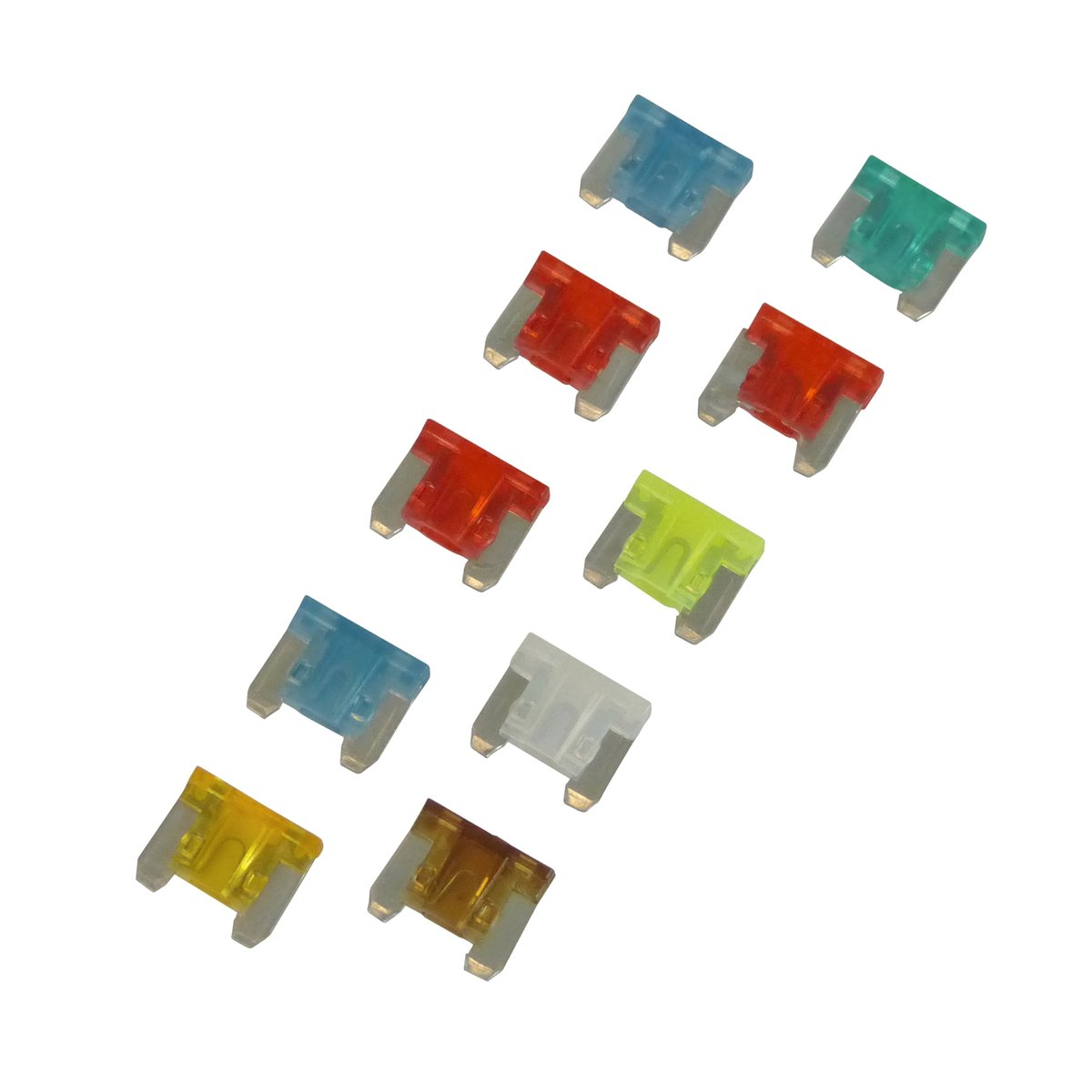 Carpoint Low Profile Mini Steekzekeringen Assortiment15-30a