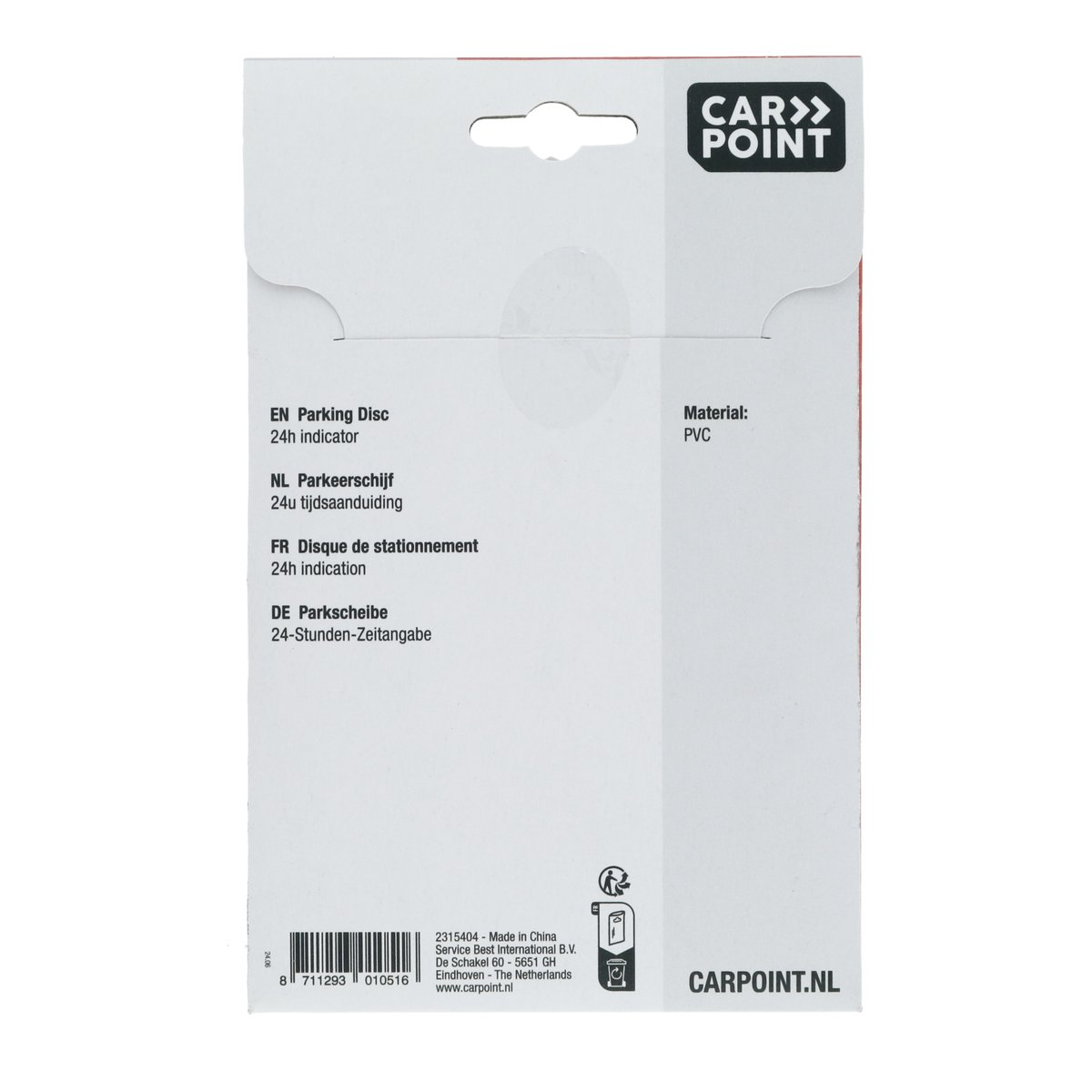 Carpoint Parkeerschijf 4