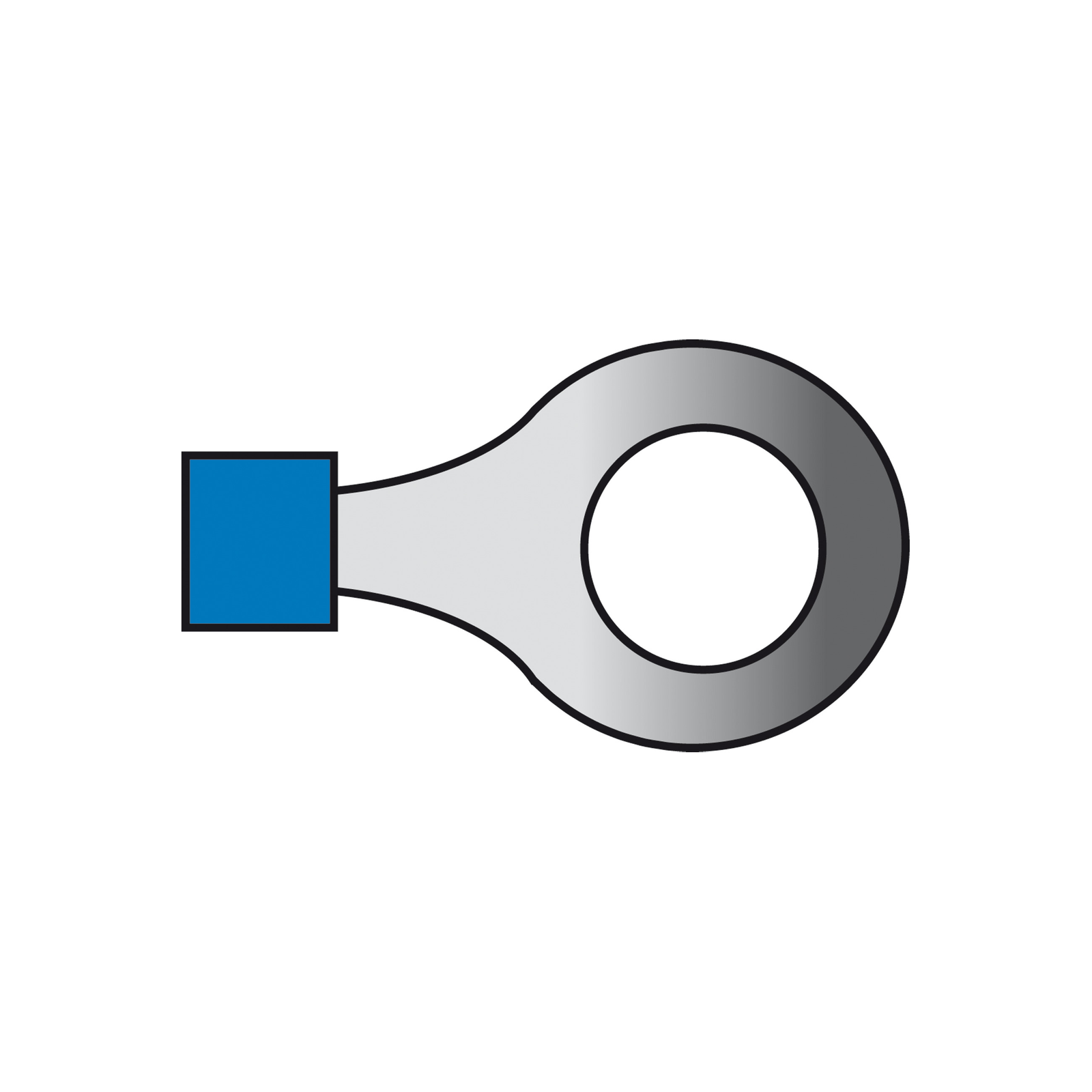 Carpoint Ringkabelschoen 560 Blauw M6