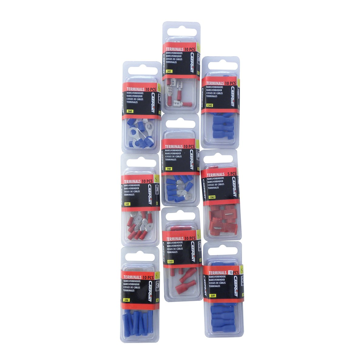 Carpoint Rondstekker 550 Blauw 5.0 mm 10