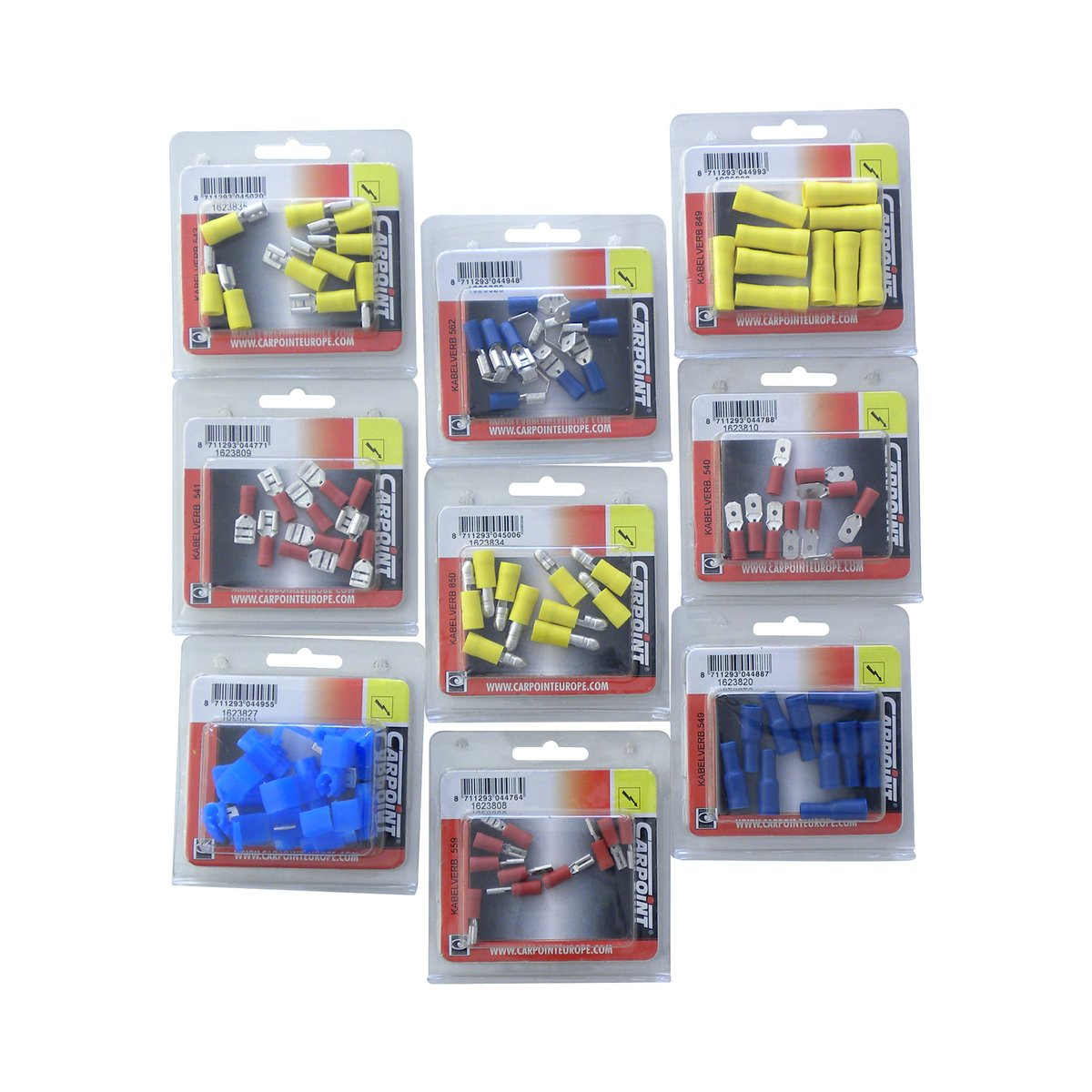 Carpoint Stootverbinder 546 Blauw 4.5 mm 10st 10
