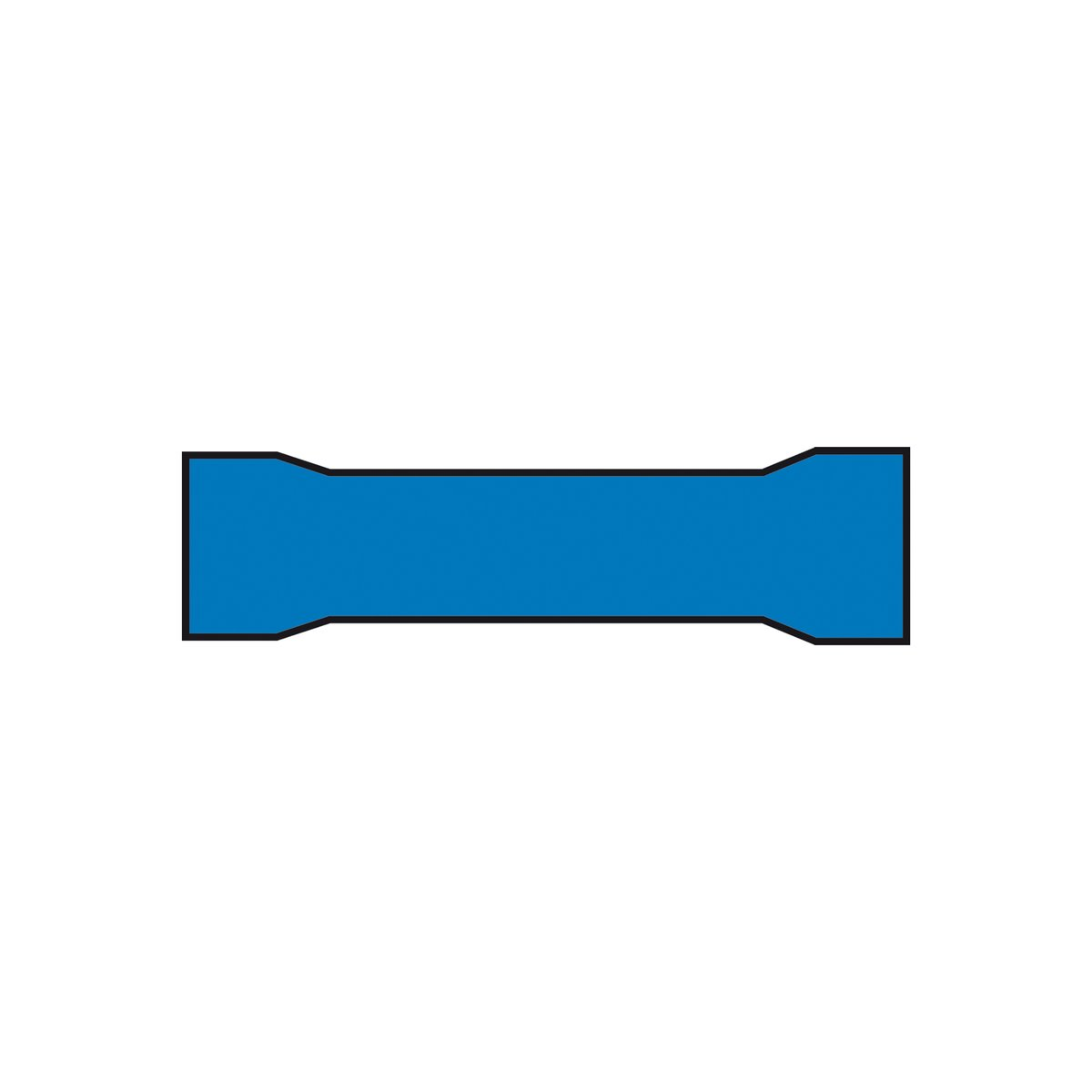 Carpoint Stootverbinder 546 Blauw 4.5 mm 10st 2