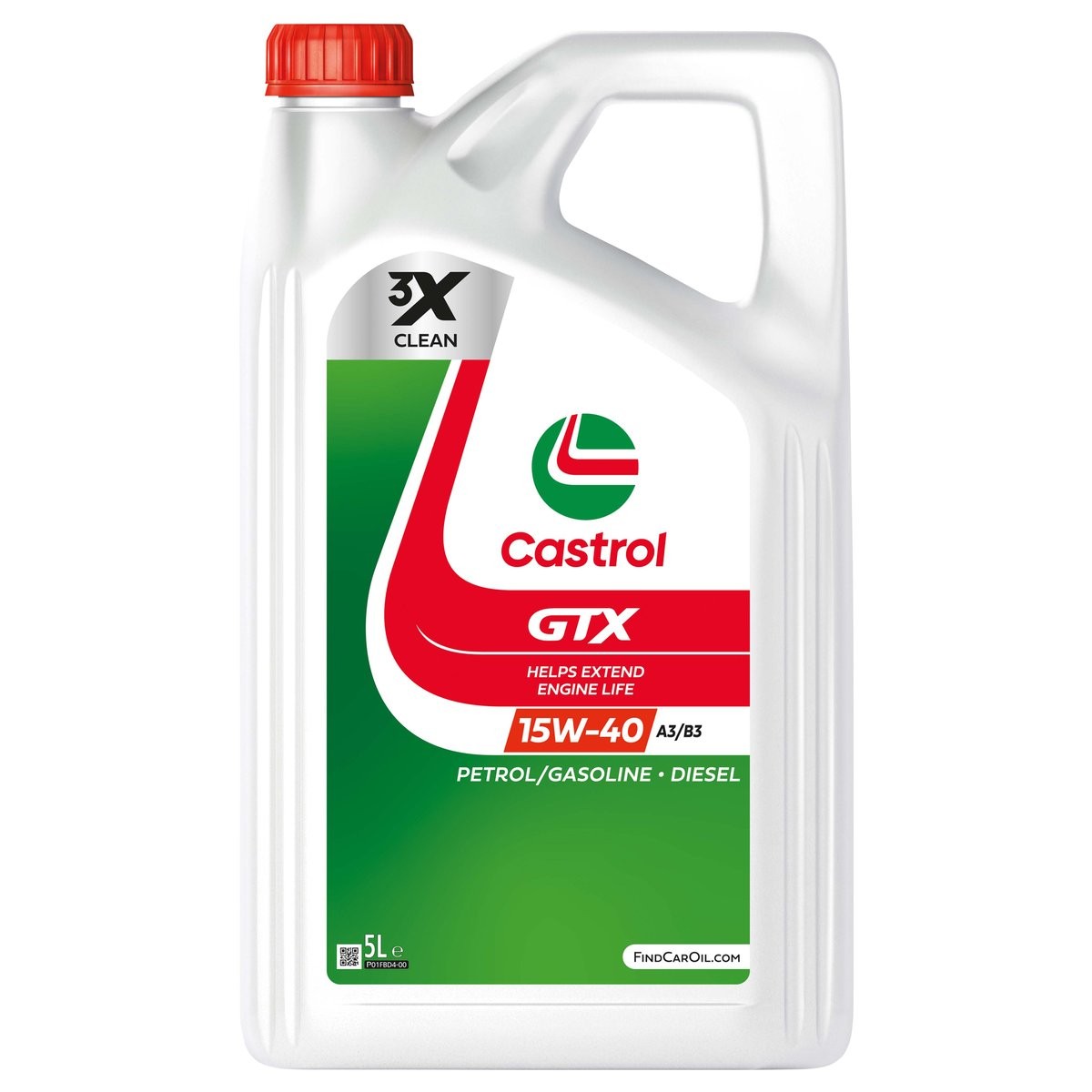 Castrol Gtx 15w-40 A3/b3 E4 5 l