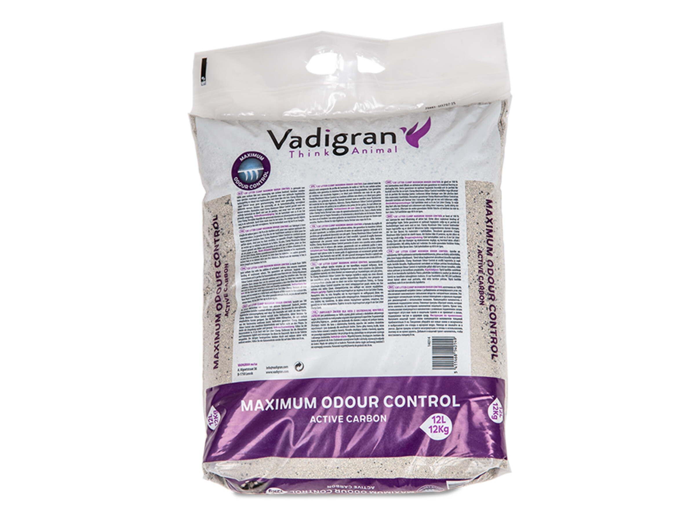 Cat Litter Bentonite Maximum Odour Control 12 kg 6