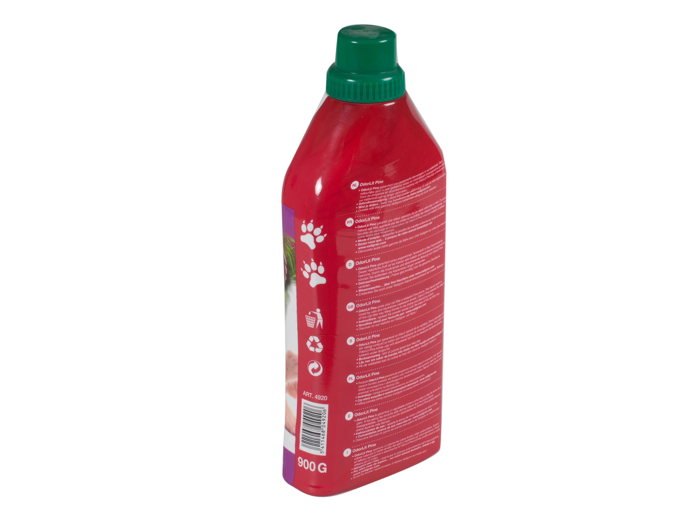 Cat Litter Odorlit Pine 900 g 4
