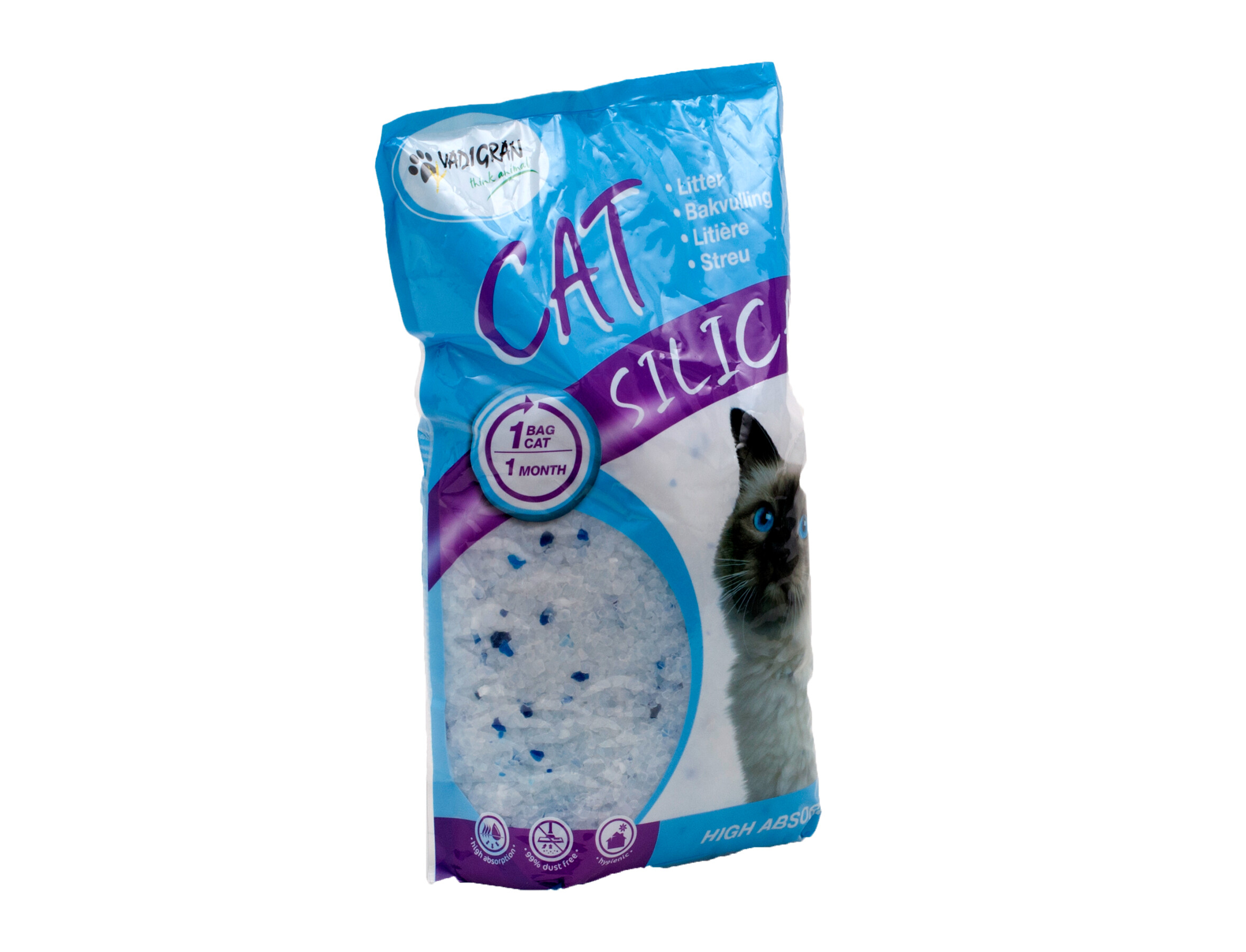 Cat Litter Silica 2,25 kg-5 l 3