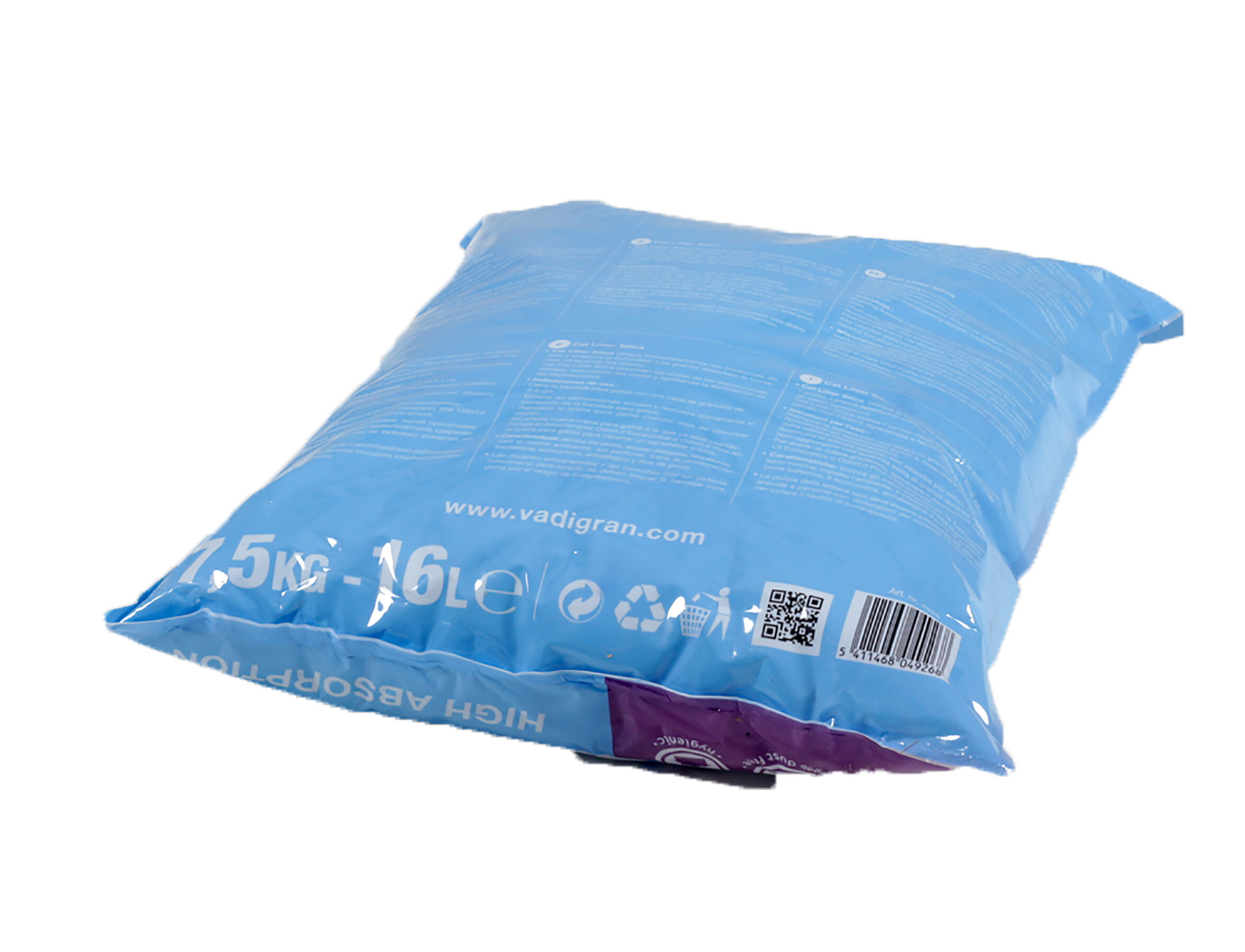 Cat Litter Silica 7,50 kg-16 l 4