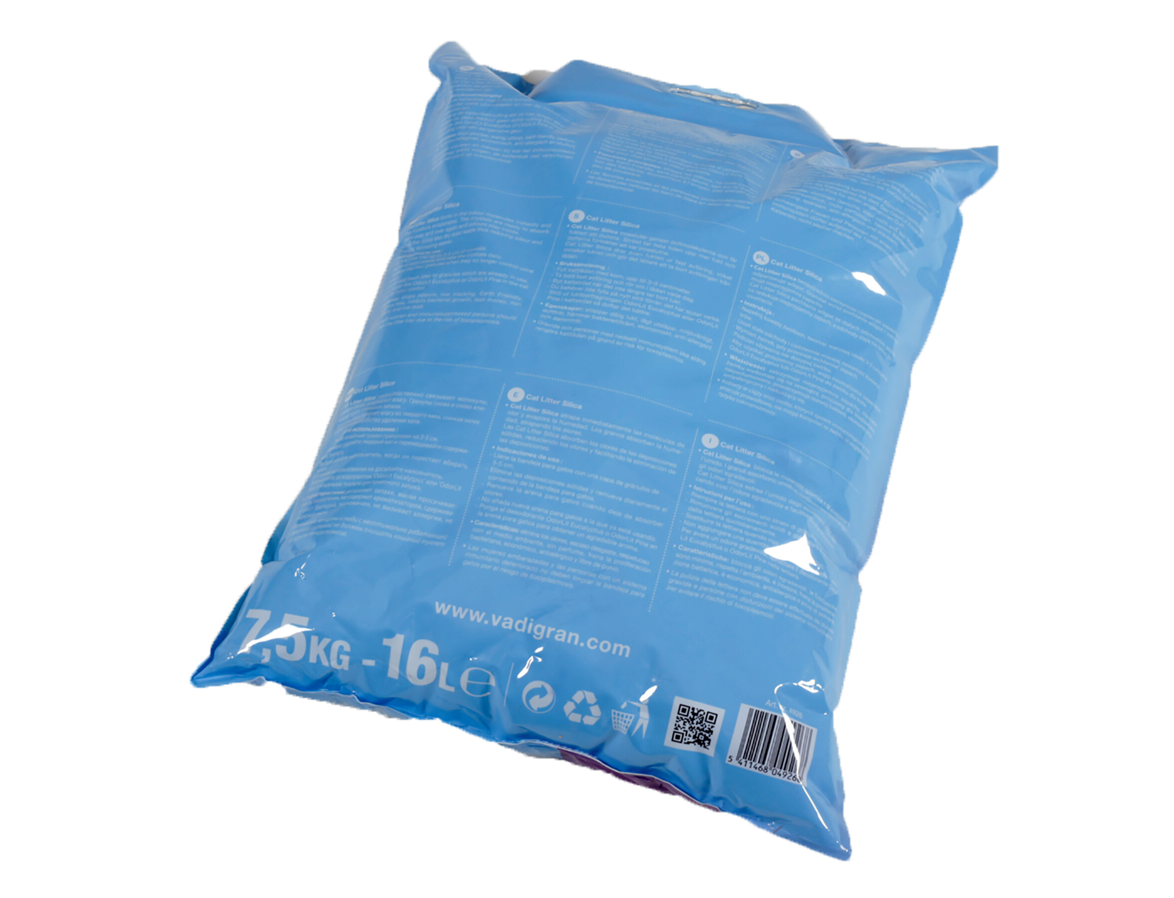 Cat Litter Silica 7,50 kg-16 l 5