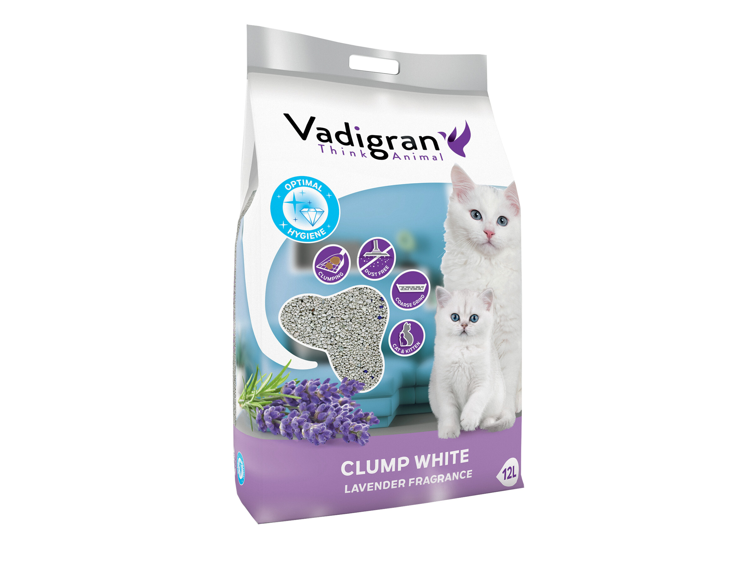Cat Litter White Coarse 10 kg