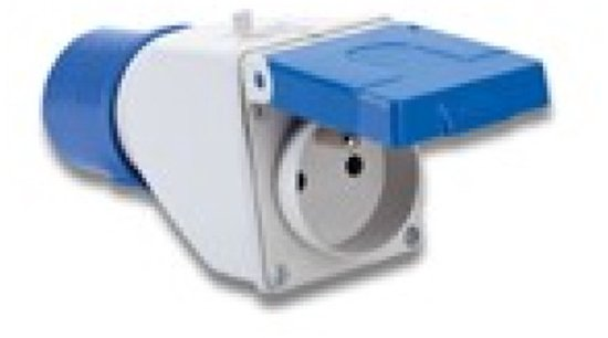 Ce Stekker Adapter Cee 16a3p Koppelst.16a 2p+t Ip20 6821
