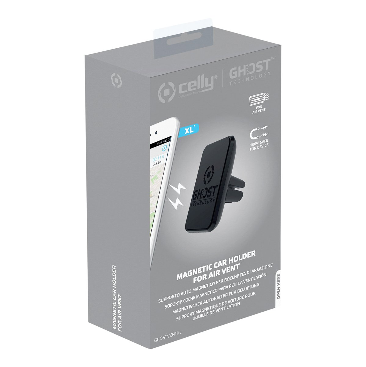 Celly Ghost Xl Magnetisch Telefoonhouder 5