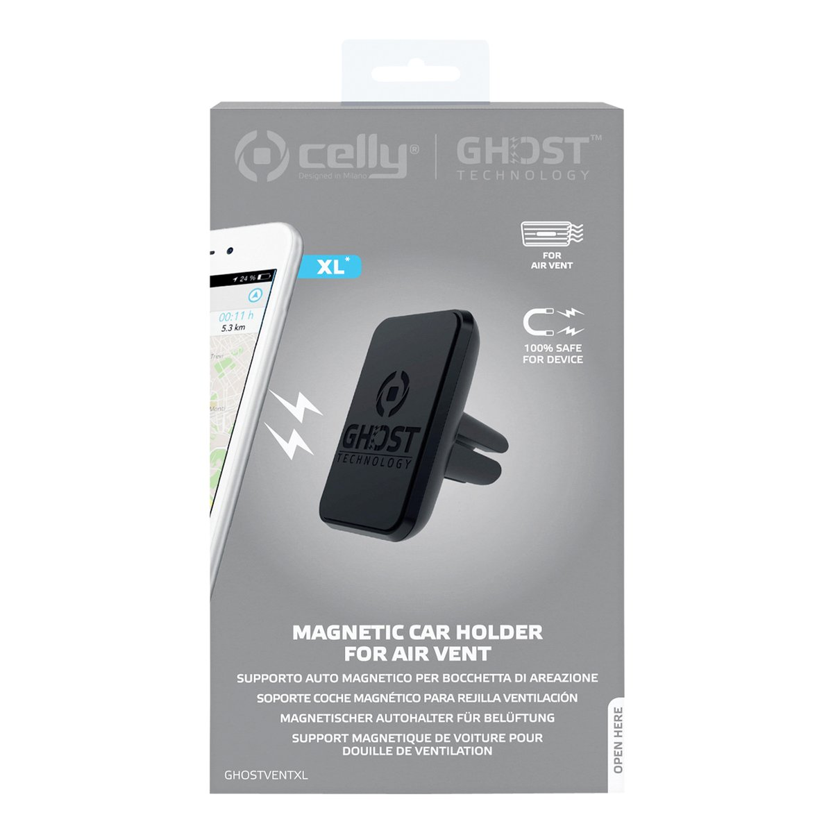 Celly Ghost Xl Magnetisch Telefoonhouder 6