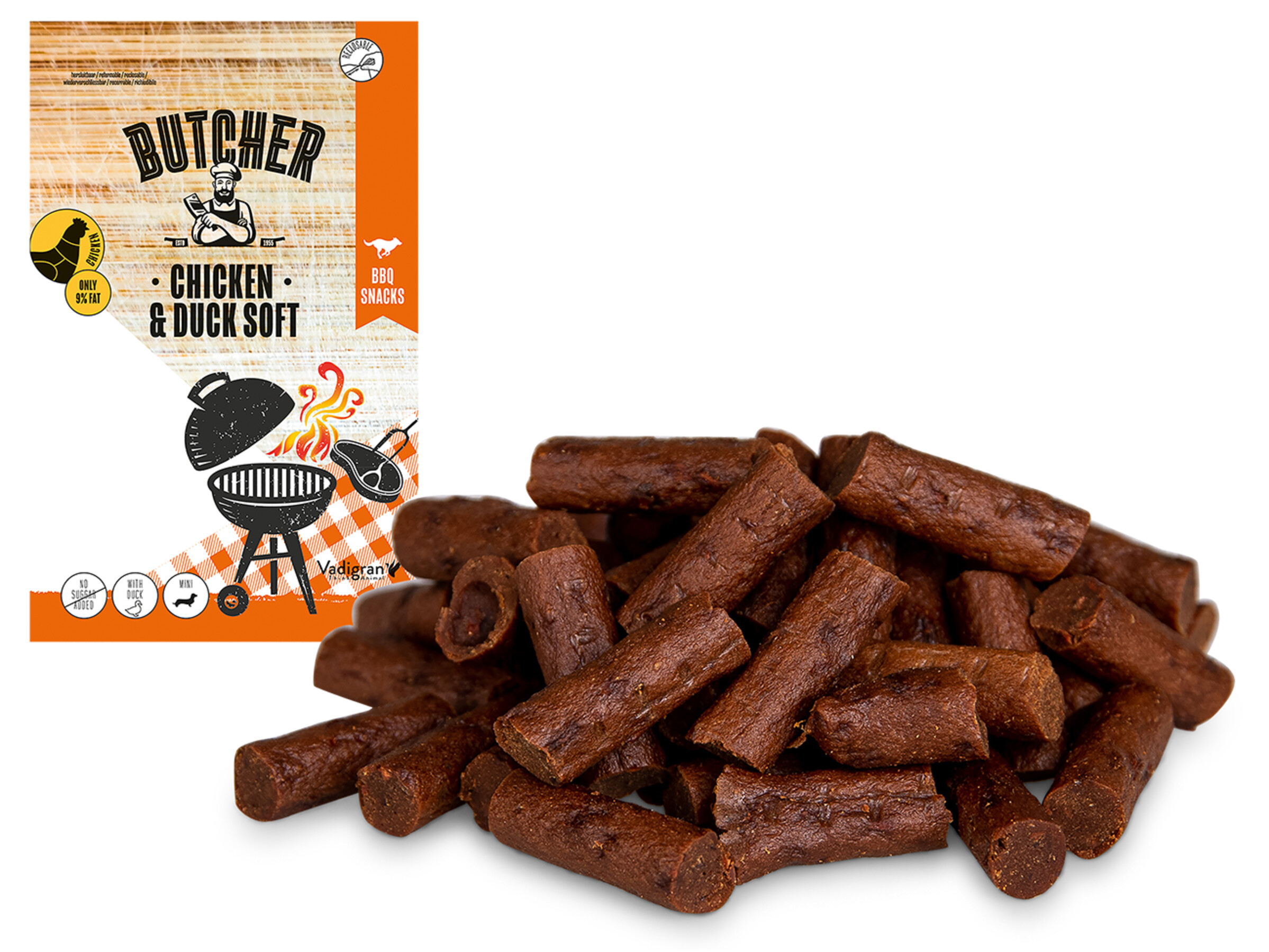 Chicken en Duck Soft 70 g Mini
