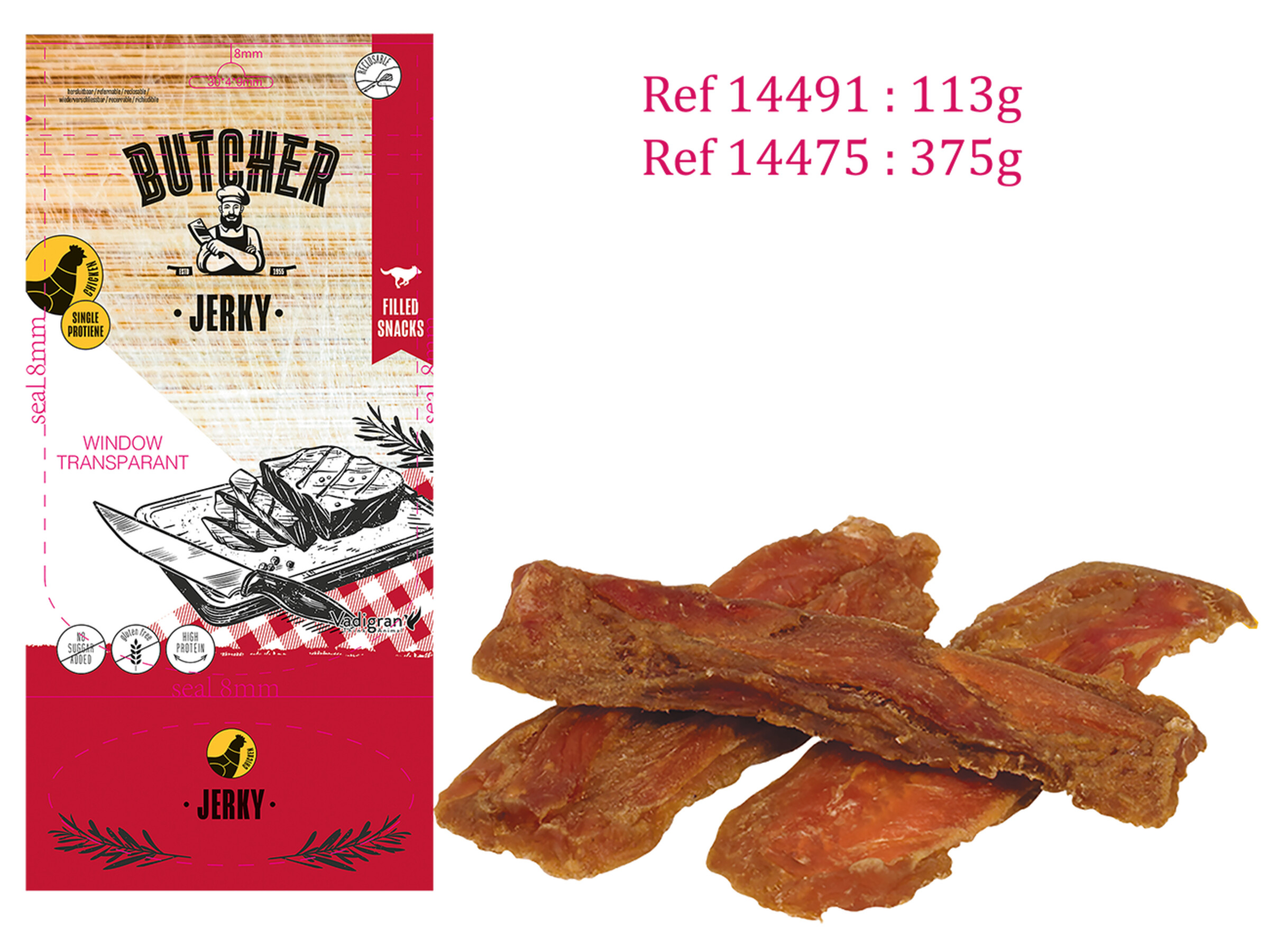 Chicken Jerky 113 g