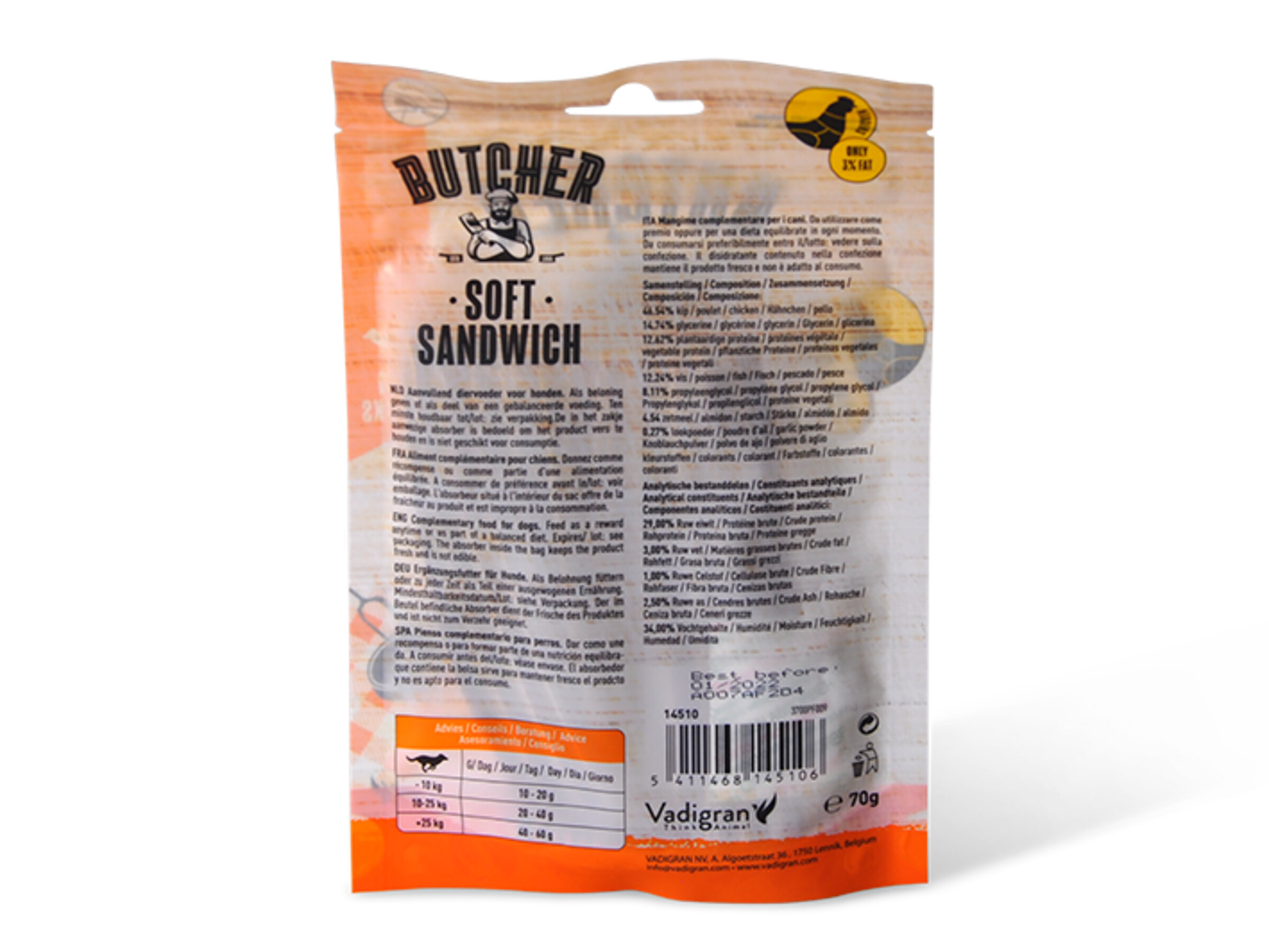 Chicken Soft Sandwich 70 g 3