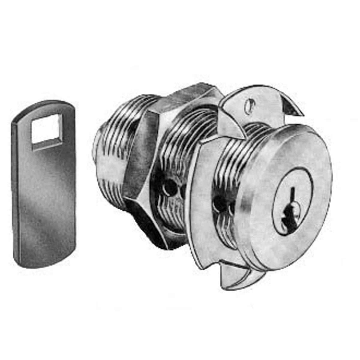 Cilindersluiting, Messing 21 mm