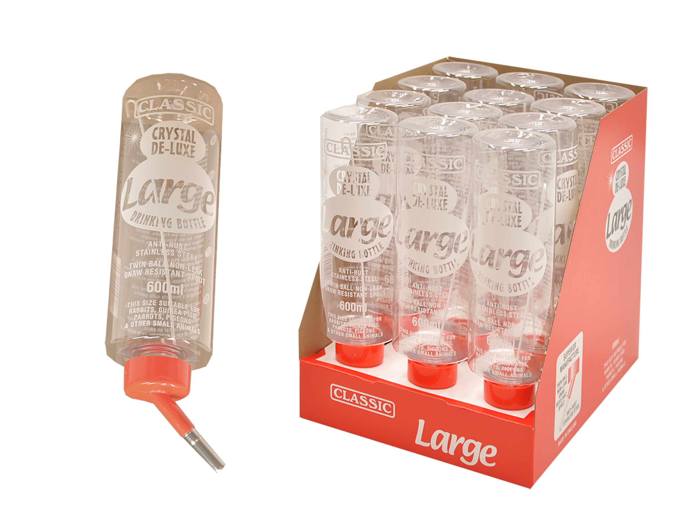 Classic Drinkfles Konijn 600 ml