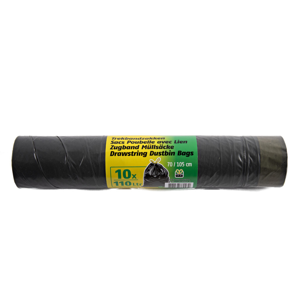 Cleany Vuilniszak 110lt Trekband Rol 10st
