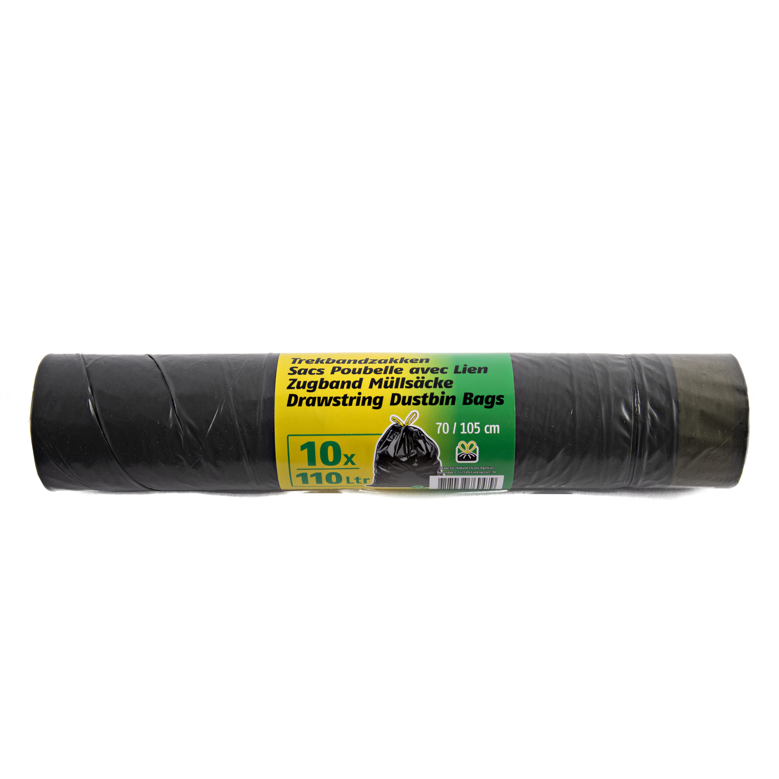 Cleany Vuilniszak 110lt Trekband Rol 10st 2