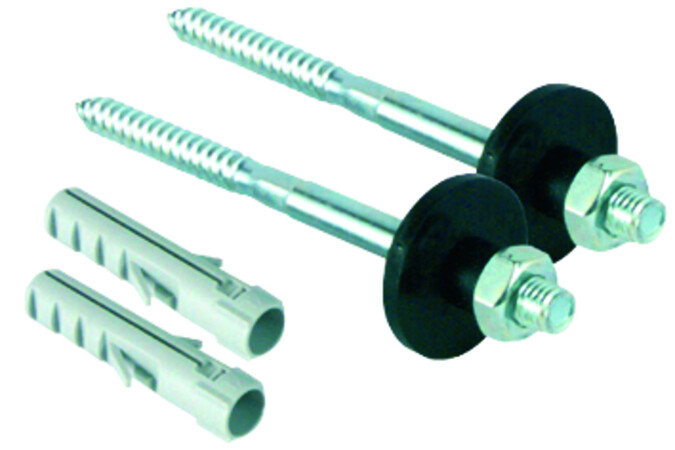 Complete Fixatieset Wd8x105mm voor Wastafel.