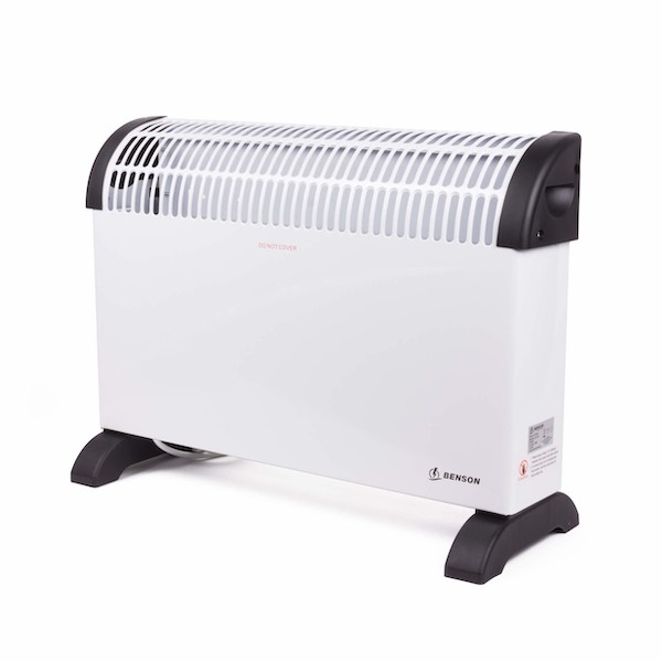 Convector Heater 750/1500w Wit