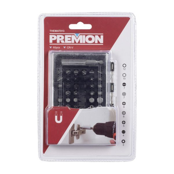 Cr-V Bit Set 60st