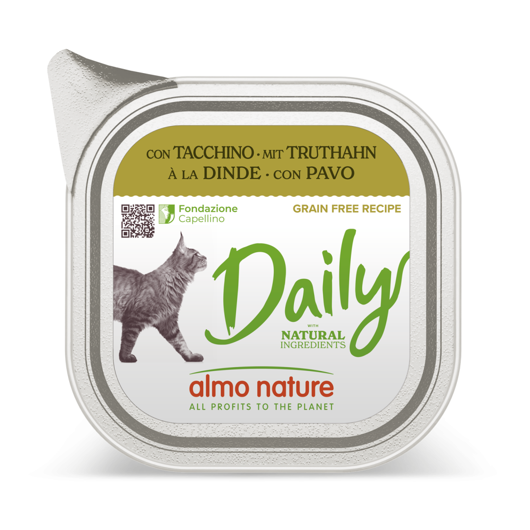 Daily Cats 100 g met Kalkoen 2