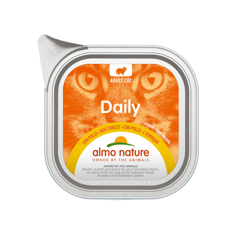 Daily Cats 100 g met Kip