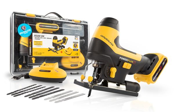 Decoupeerzaak Accu + Lader 20v