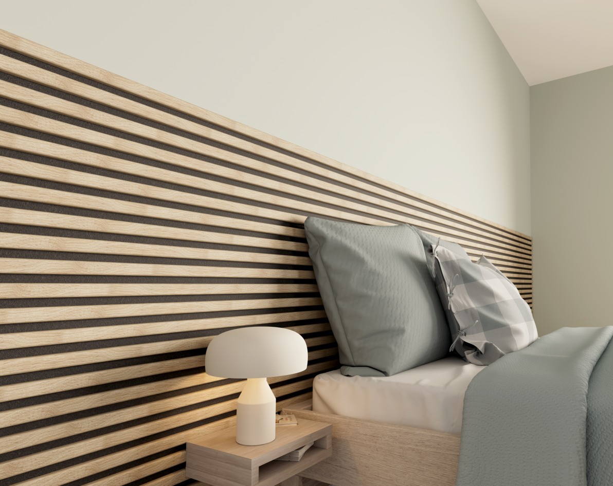 Decowal Acoustic Eiken 260x30cm 2stuk