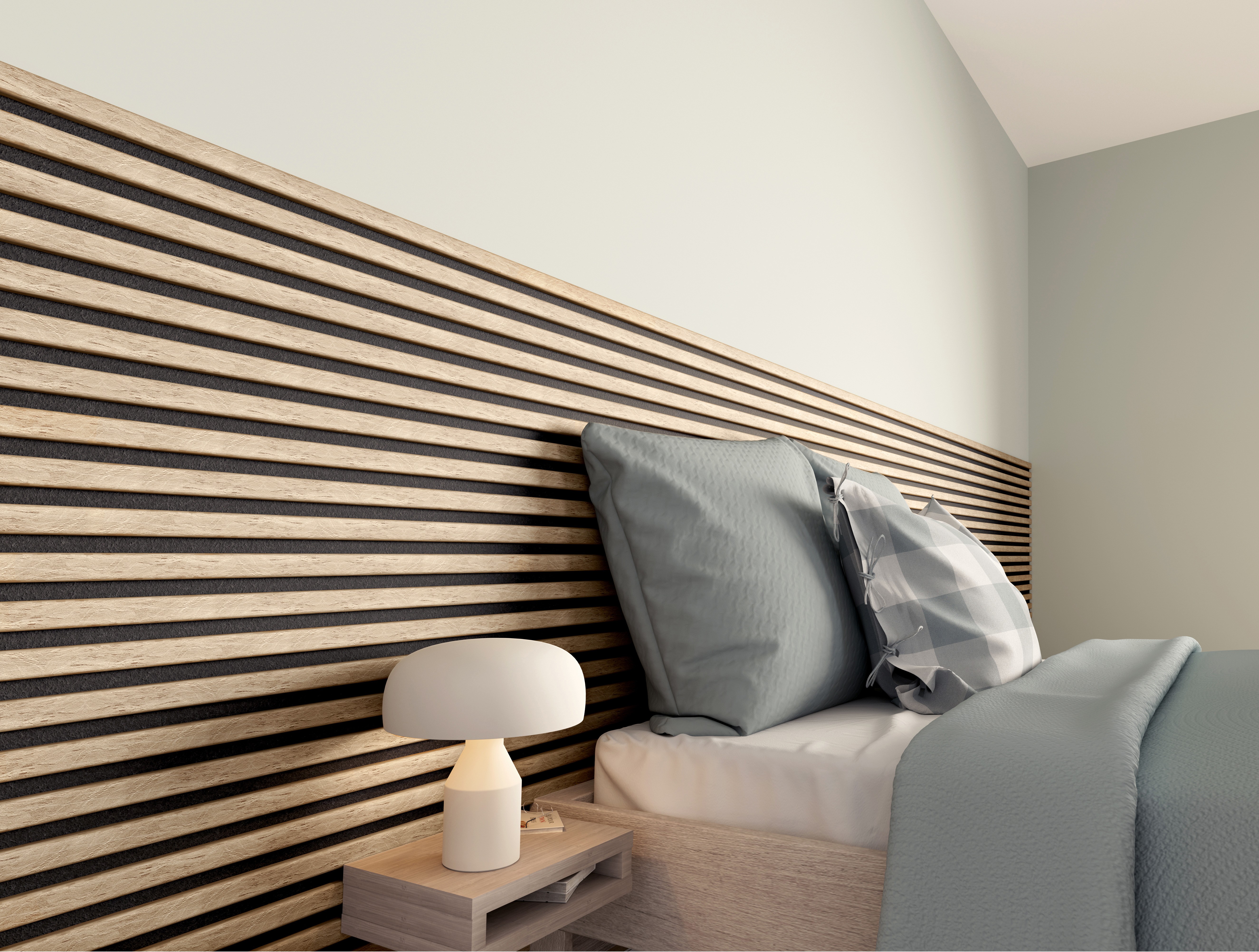 Decowal Acoustic Natuur Eik 260x30cm 2stuk