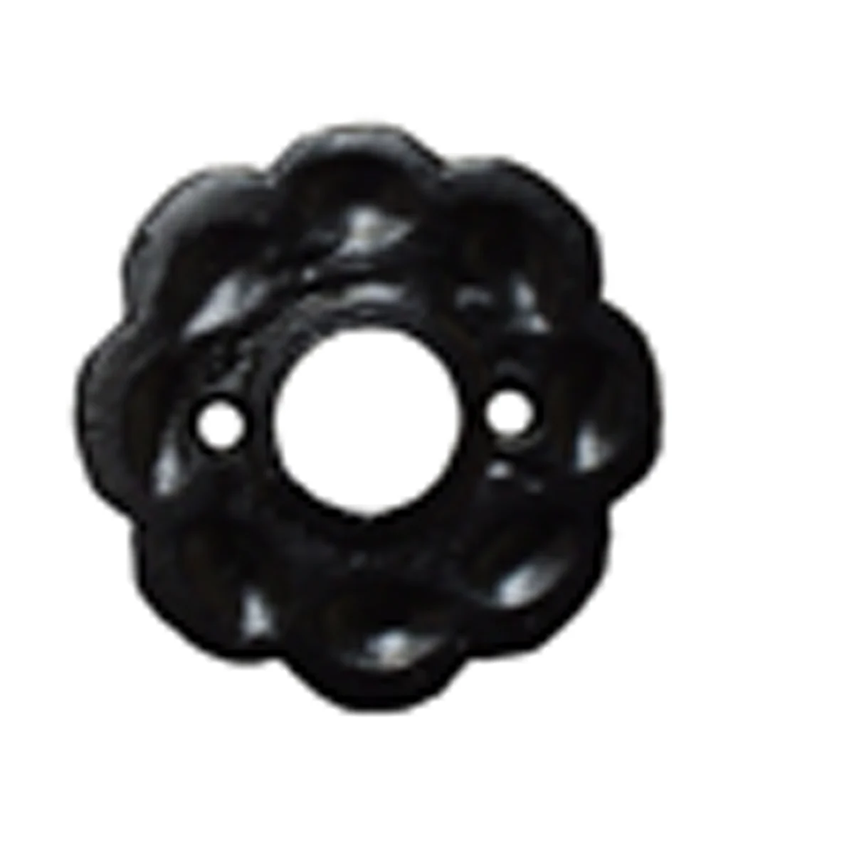 Deurkruk Rozetten Zwart 56 mm