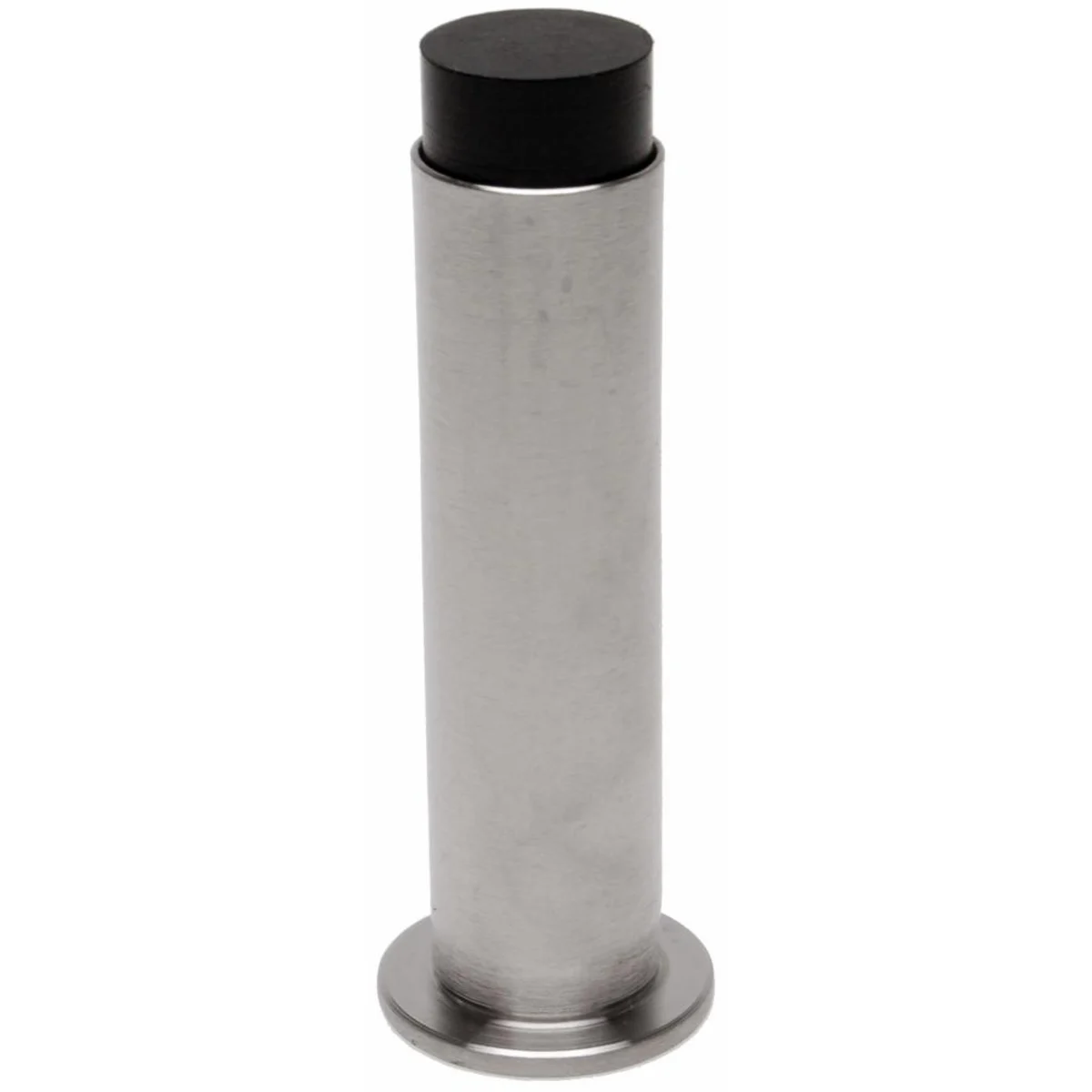 Deurstop, Cilindr, Muur Rvs 19x82