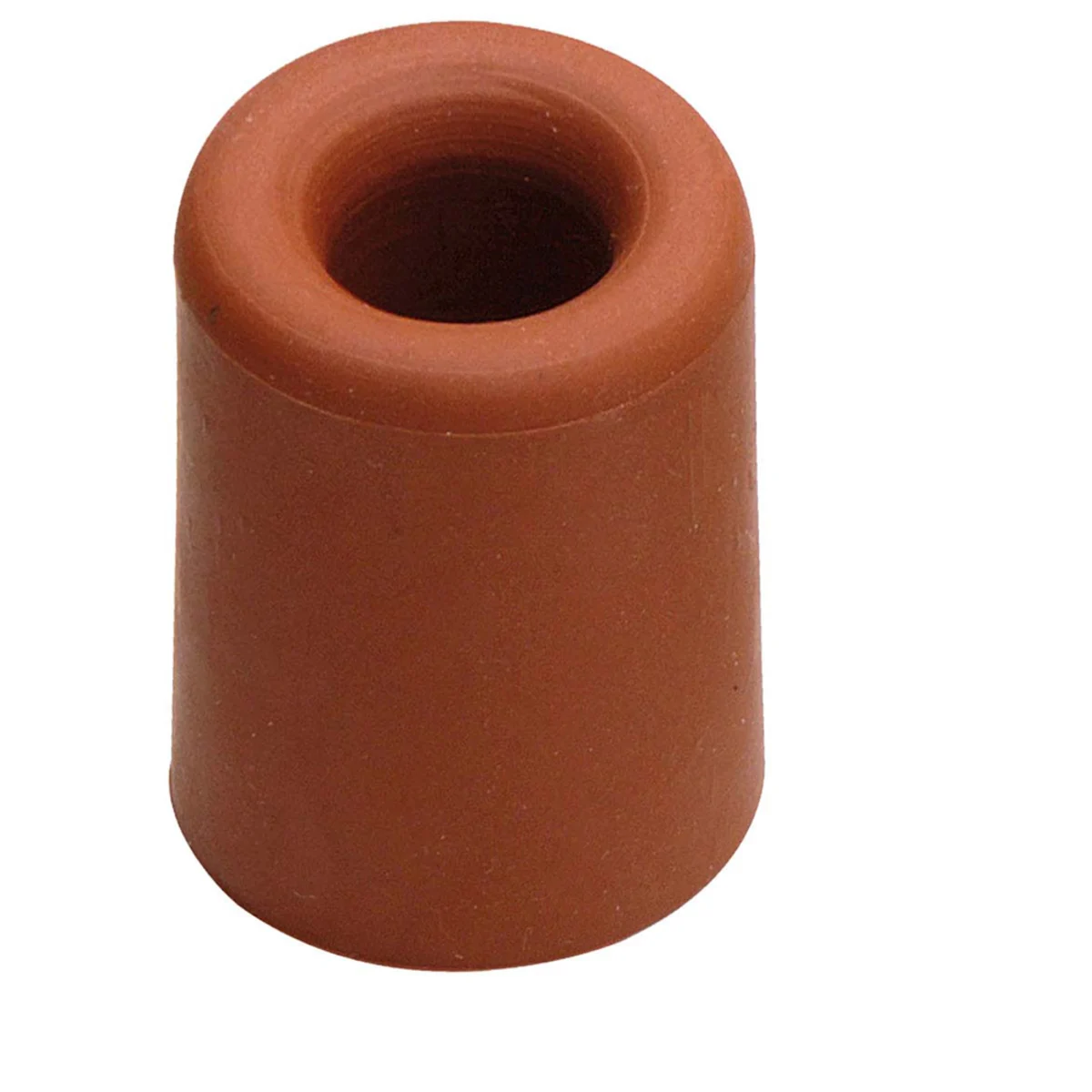 Deurstop,thermopl.rubber,grijs 30x24mm