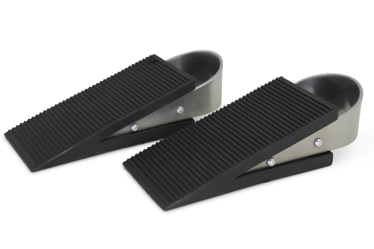 Deurstopper Rvs/rubber 2dlg