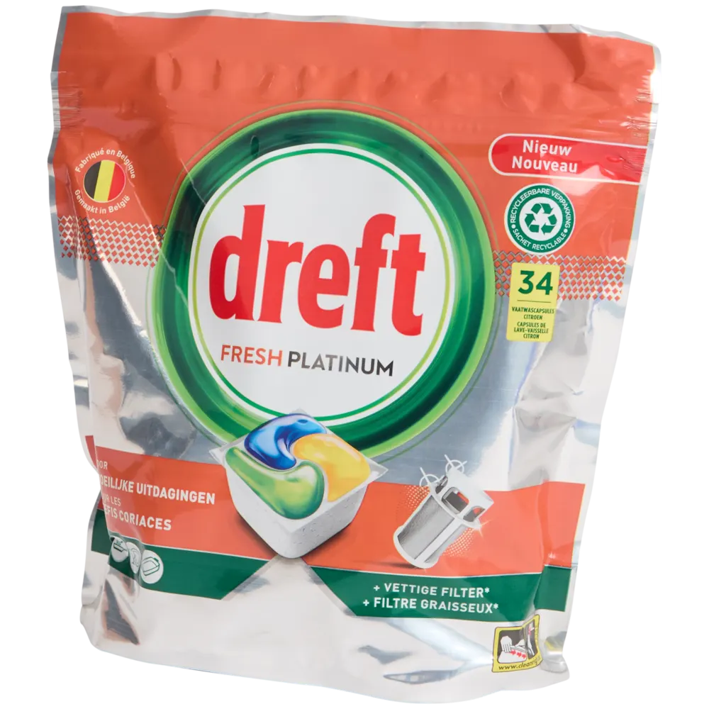 Dreft Original Vaatwas Tablet 15st