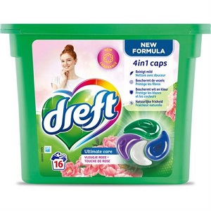 Dreft Pods 4in1 Vleugje Rozen