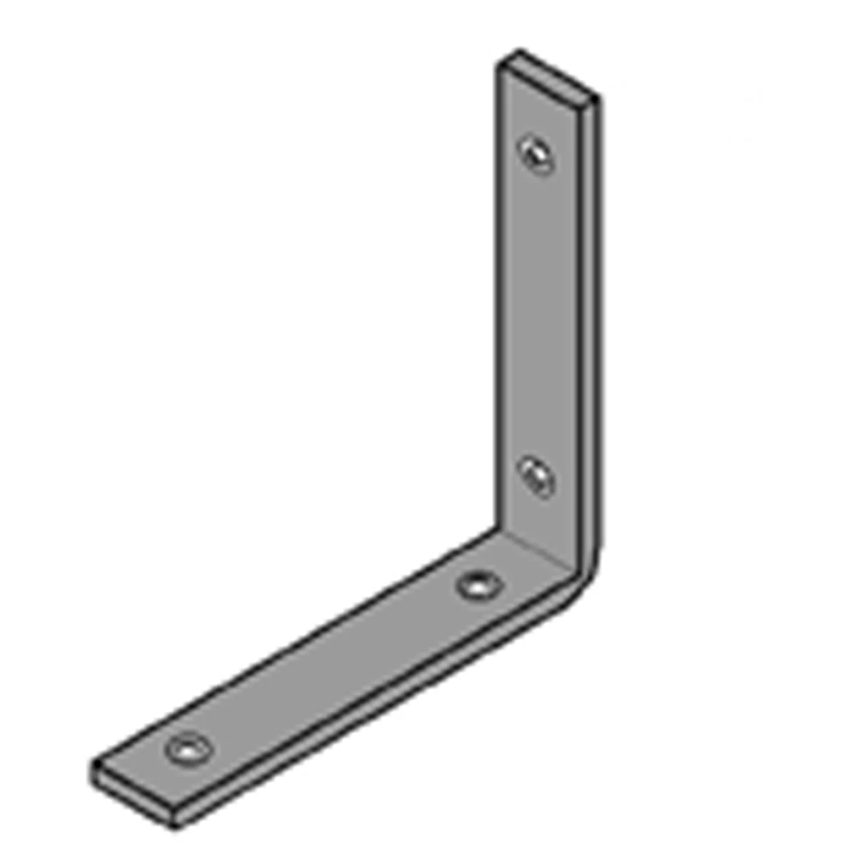 Drempelhoeken Zwaar Verzinkt 150 mm
