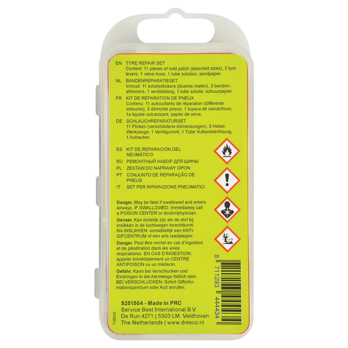 Dresco Bandenreparatie Set 4