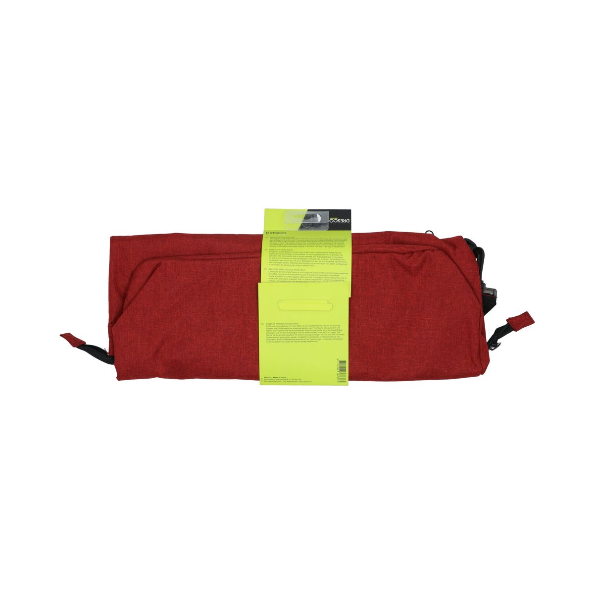 Dresco Enkel Fietstas Rood 5