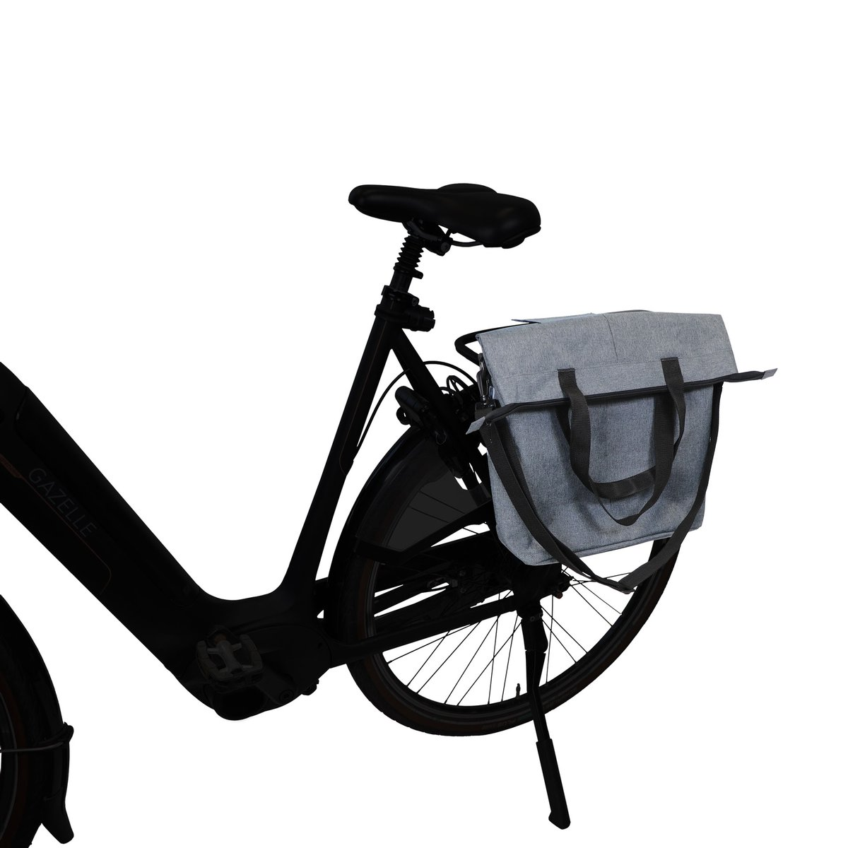 Dresco Enkele Fietstas Grijs 6